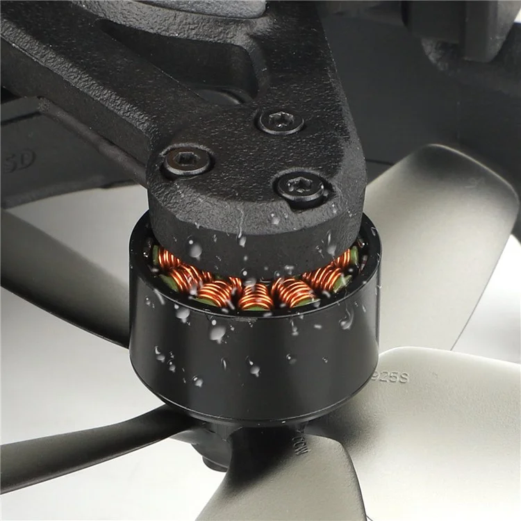 Sunnylife AT-MD475 4pcs / Defina a Tampa do Motor Para DJI Avata, Alumínio Alumínio Motor Proteção Case RC Drone Acessórios - Preto
