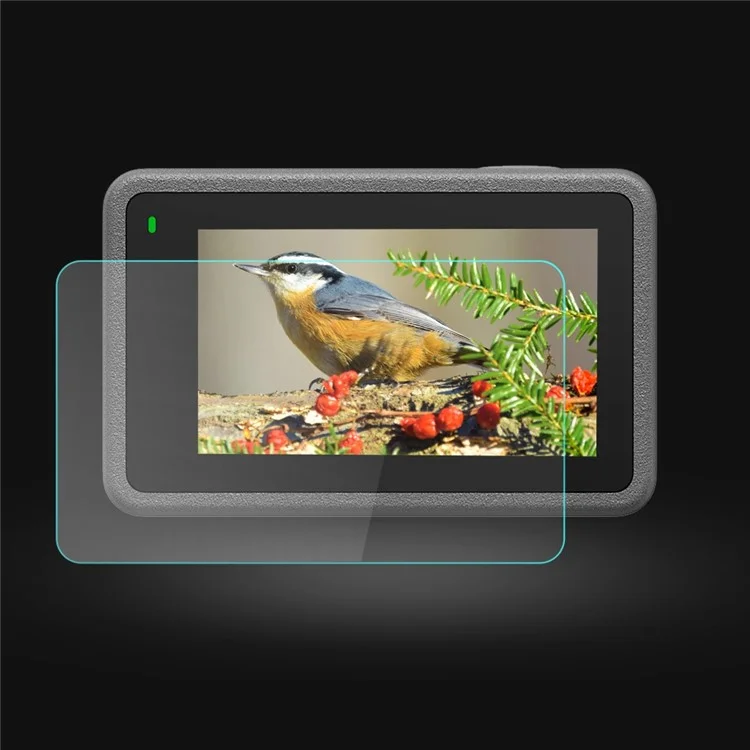 BRDRC pour DJI Osmo Action 3 Camera Tempered Glass Film Explosion-proof Screen Lens Protector Set