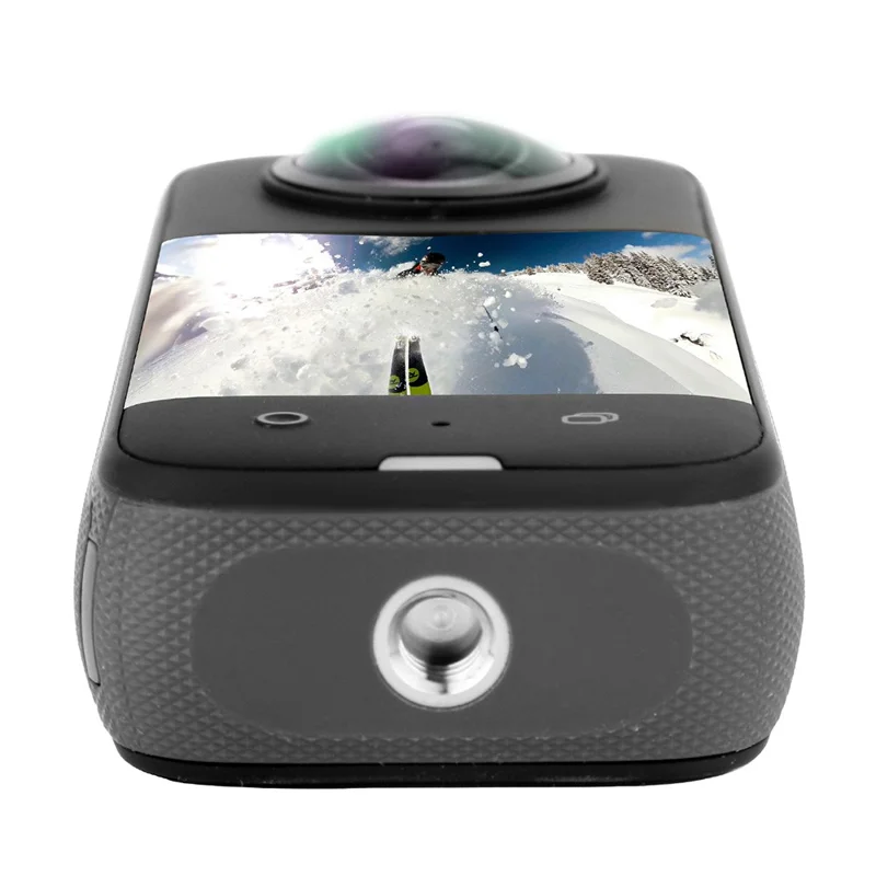 Sunnylife Ist IST-BHM499 2 Sets Kit de Protección de Pantalla de Cámara Transparente HD Para Insta360 X3, Diseño Curvado Anti-explosión Que Cubre la Película de Pantalla de Vidrio Templado