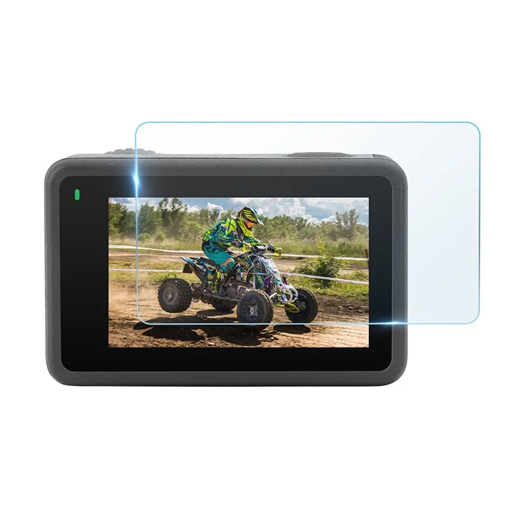 Sunnylife OA3-BHM494 3pcs / Установите Для DJI Osmo Action 3 Tempered Glass Screction Protector Protector Lins Film + Screen Film Combo