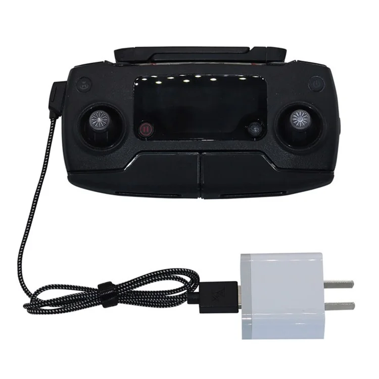 Câble de chargement USB à distance en nylon de 80 cm pour DJI Mavic Mini / Air / 2 / Pro / Spark