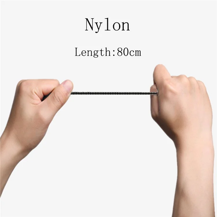 Câble de chargement USB à distance en nylon de 80 cm pour DJI Mavic Mini / Air / 2 / Pro / Spark
