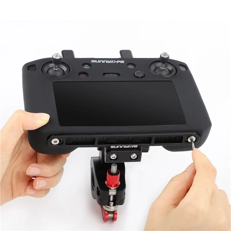 SUNNYLIFE ZJ486 For RC Pro / DJI Remote Control with Screen Bike Handlebar Clip Holder Action Camera Accessories