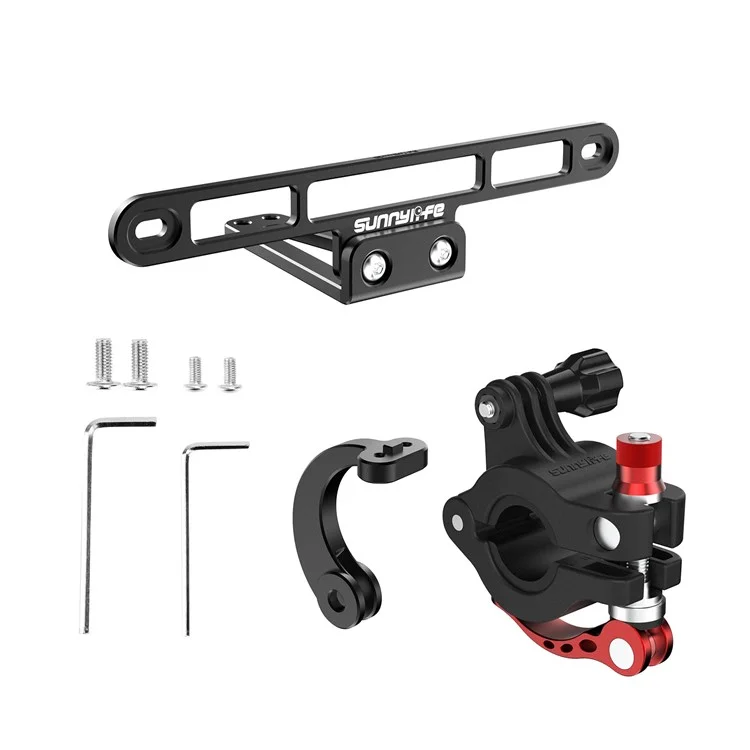 SUNNYLIFE ZJ486 For RC Pro / DJI Remote Control with Screen Bike Handlebar Clip Holder Action Camera Accessories