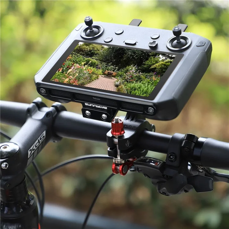 SUNNYLIFE ZJ486 For RC Pro / DJI Remote Control with Screen Bike Handlebar Clip Holder Action Camera Accessories