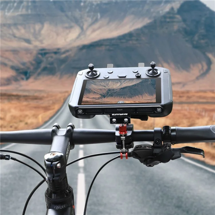 SUNNYLIFE ZJ486 For RC Pro / DJI Remote Control with Screen Bike Handlebar Clip Holder Action Camera Accessories