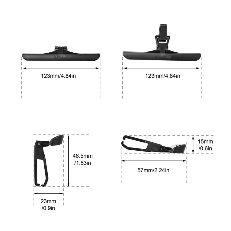 STARTRC 1111288 2pcs Para DJI Avata Extendida Gollo de Aterrizaje de Aterrizaje Protector de Soporte de Piernas