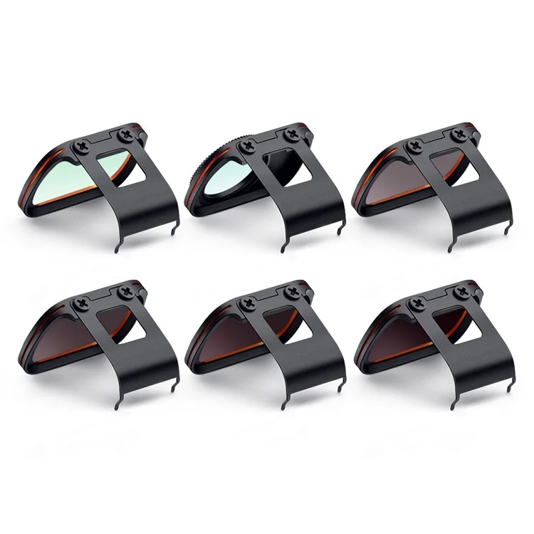 K&F CONCEPT SKU.1865 Pour DJI Mavic Mini 1 / Mini 2 / SE Multi-Coated Filter Set, 6Pcs Anti-Scratch Filters UV+CPL+ND8+ND16+ND32+ND64 Filtres d'objectif HD