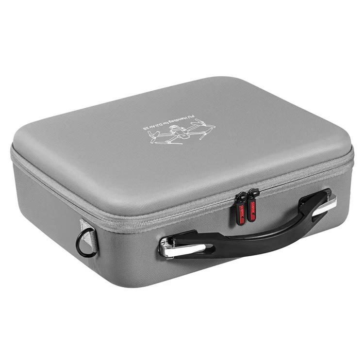 STARTRC 1111505 Para DJI Air 2 / 2S PU Bolso de Cuero Bag Bag Accessorios de Drones Caso de Viaje Con Correa Para el Hombro - Gris