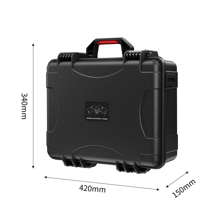 STARTRC 1111529 Para DJI Mavic 3 Classic Drone Tote Box ABS ABS Choque de Sellado a Prueba de Agua de Transporte Con Correa Para el Hombro