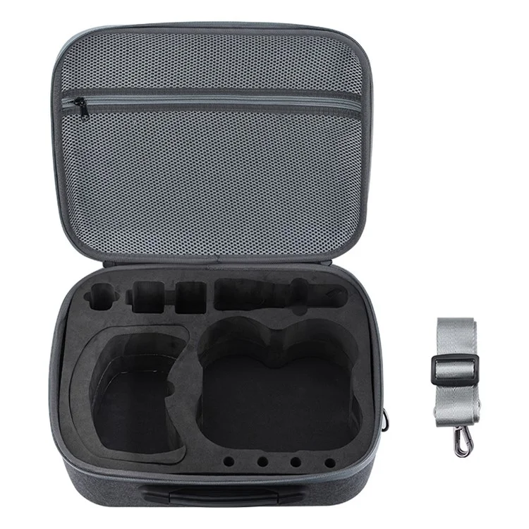 DJI-9579 Для DJI Avata Goggles 2 / V2 -беспилотнический Корпус Портативная Сумка Для Хранения Жесткого Корпуса с Плечевым Ремнем - Серый