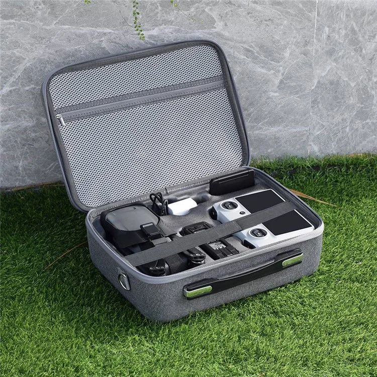BRDRC 9606 For DJI Mavic 3 Classic RC Drone Remote Control Storage Handbag Shockproof Carrying Case Portable Box with Shoulder Strap