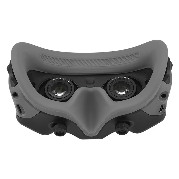 DJI-9571 Para DJI Avata Goggles 2 Anti-profuro Anti-suplo Silicone Tape Face Olecenente Acessores de Vodros de Elecimentos - Cinza