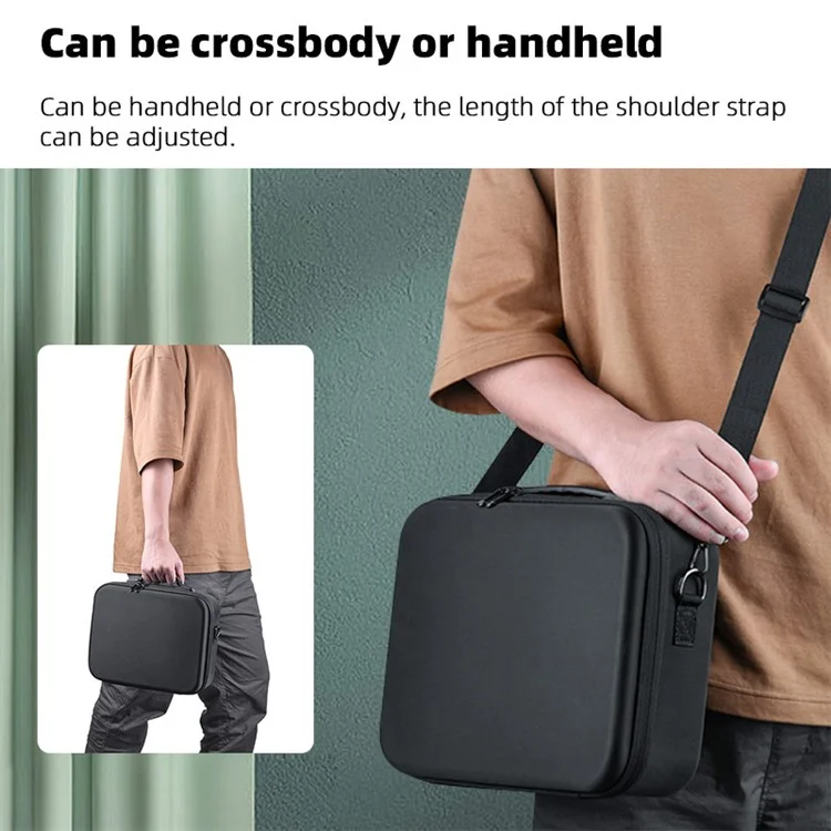 BRDRC DJI-9565 Storage Bag Carrying Case for DJI Air 2 / 2S Drone Body RC Pro / RC-N1 Remote Controller Shoulder Bag
