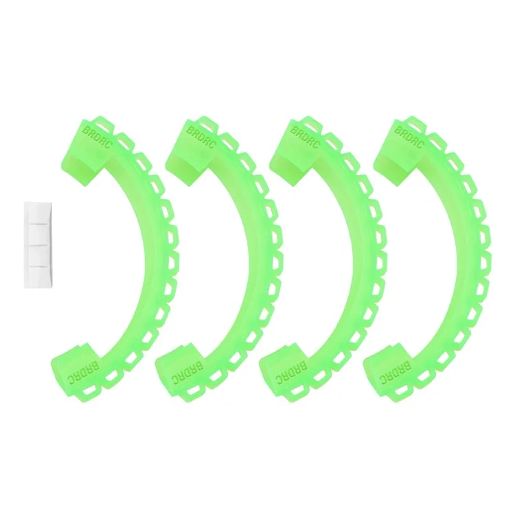 BRDRC 9604 For DJI Avata 4Pcs / Set Drone Propeller Guard Bumper Rings Anti-collision Protection Rings - Green