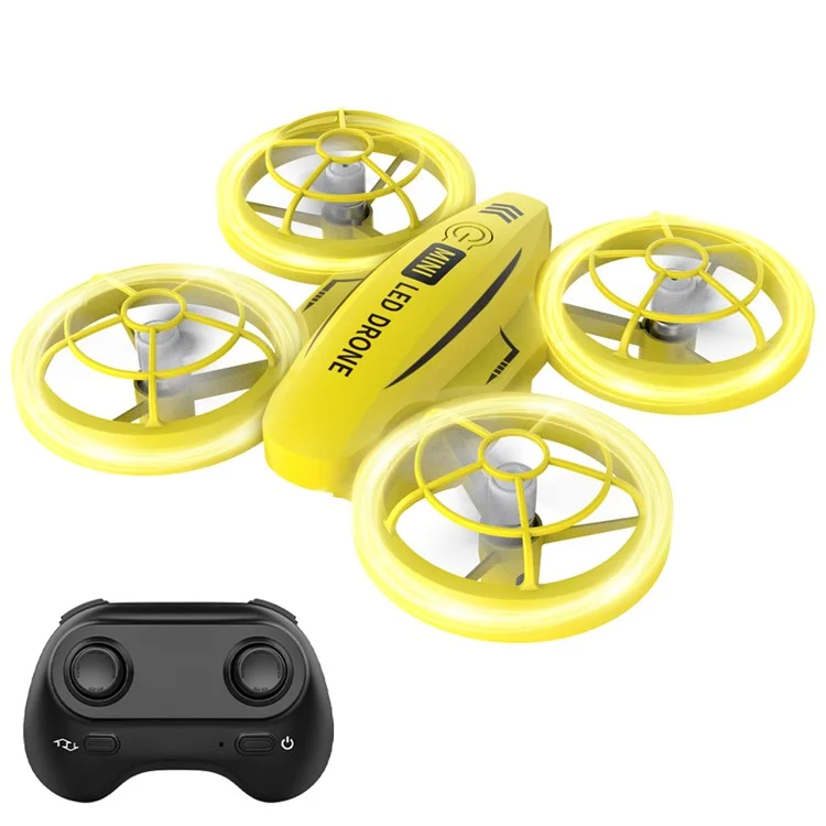 ZLL SG300 Children Mini Drone Remote Control 2.4GHz Aircraft Aerial Photography Remote Quadcopter Toy with Headless Mode - Yellow