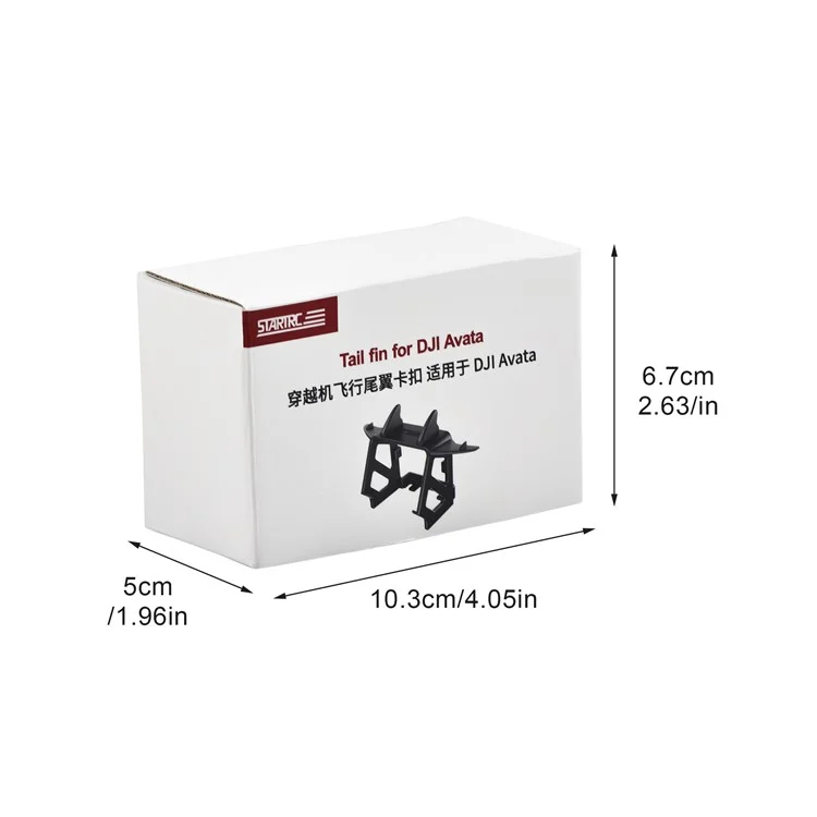 STARTRC 1111482 Flight Tail for DJI Avata Quick-release Flying Tail Battery Protection Cover Anti-Drop Safety Clip