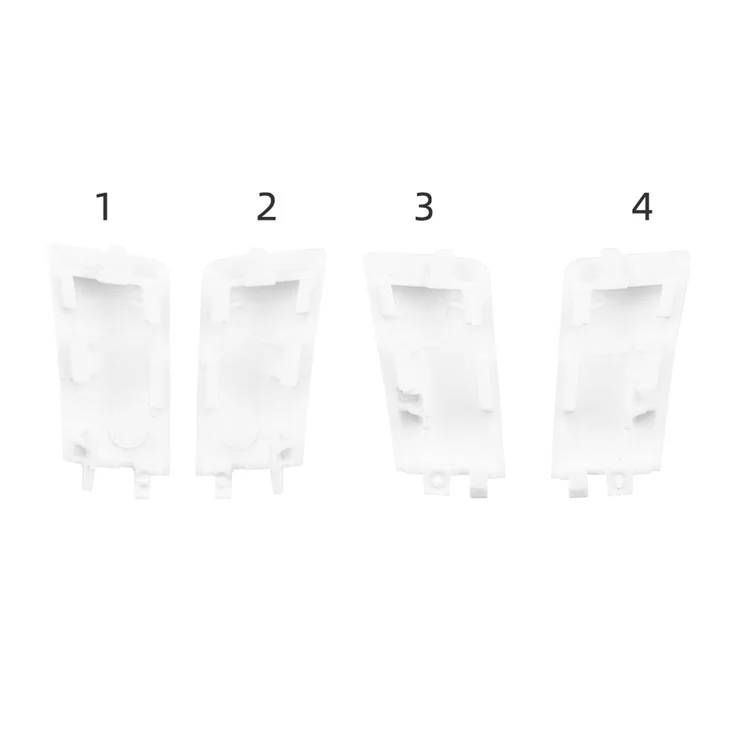 BRDRC DJI-8181 4pcs Antena de Drone Capas Para DJI Phantom 4 Pro Drone, Plástico Caps de Antena de Proteção Substituição