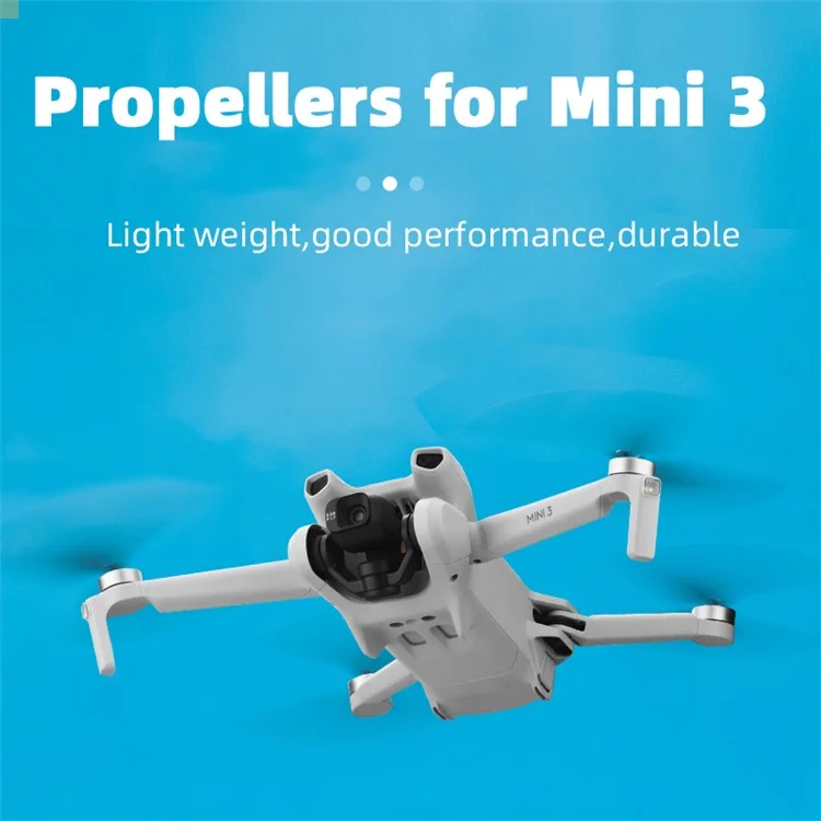 EWB9632 Dos pares de hélices de repuesto RC Drone para cuadrirrotor DJI Mini 3 RC - Oro