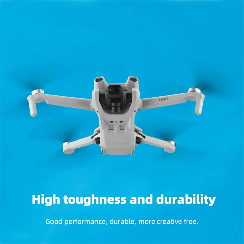 EWB9632 Two Pairs RC Drone Propellers Replacement Parts for DJI Mini 3 RC Quadcopter - Silver