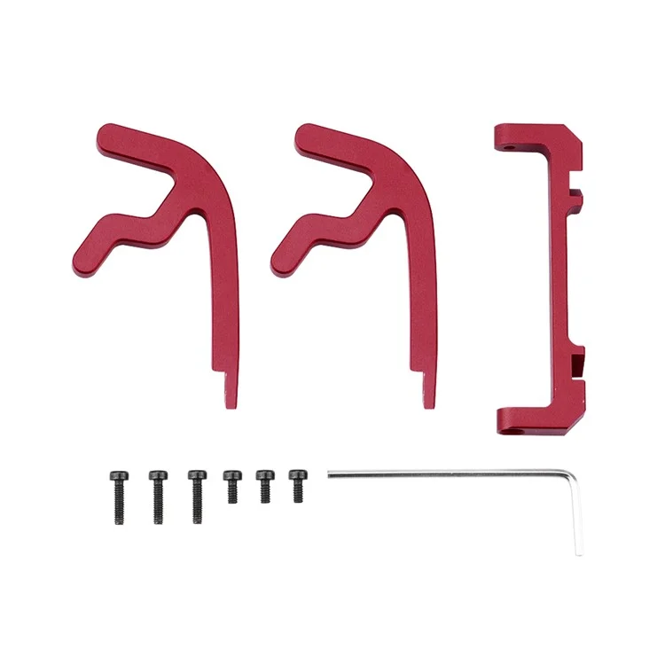 BRDRC Für DJI Avata Gimbal Bumper Aluminiumlegierung Anti-Kollisions-Schutzstange Sicherheitsschutz Zubehör - Rot