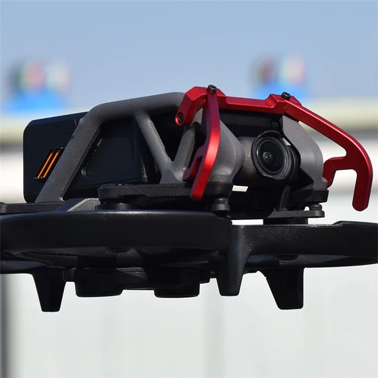 BRDRC Für DJI Avata Gimbal Bumper Aluminiumlegierung Anti-Kollisions-Schutzstange Sicherheitsschutz Zubehör - Rot
