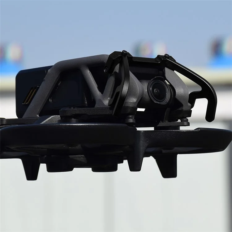 BRDRC Pour DJI Avata Pare-chocs de cardan Alliage d'aluminium Barre de protection anti-collision Accessoire de sécurité - Noir