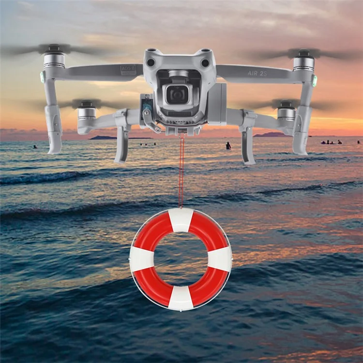 BRDRC DJI-9199 Conjunto de tren de aterrizaje para lanzador para el sistema de entrega de cargas útiles DJI Air 2S / Air 2 RC Drone Accesorios