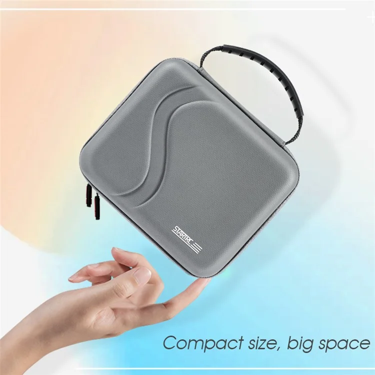 STARTRC 1115451 Pour Télécommande DJI Mini 3 Pro / Mavic 3 / Air 2S, Sac de Transport Étanche en PU pour Télécommande DJI RC