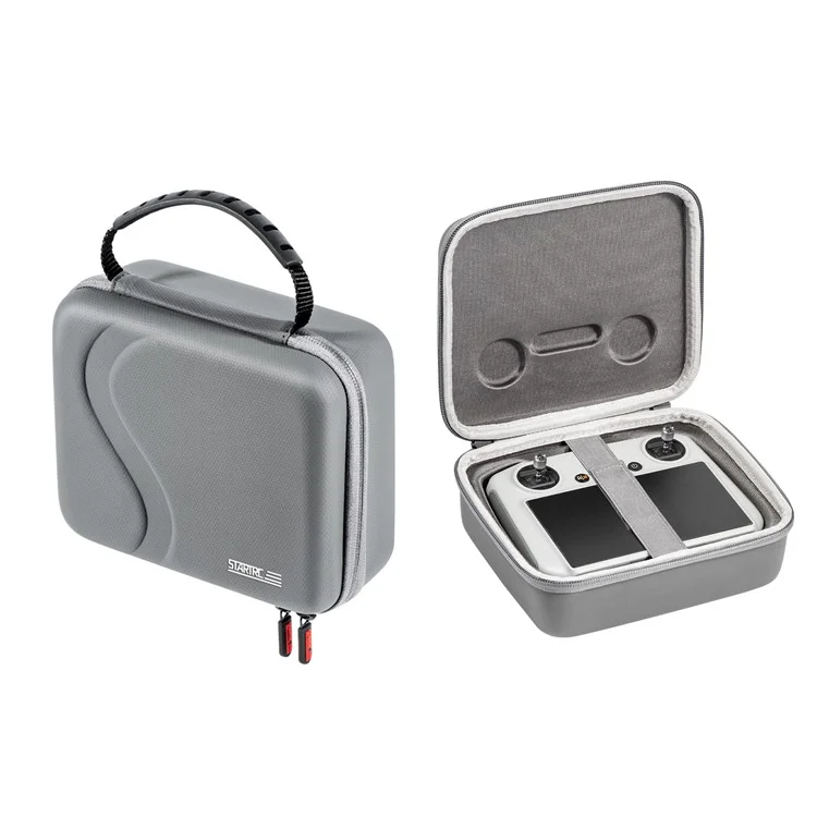 STARTRC 1115451 Pour Télécommande DJI Mini 3 Pro / Mavic 3 / Air 2S, Sac de Transport Étanche en PU pour Télécommande DJI RC
