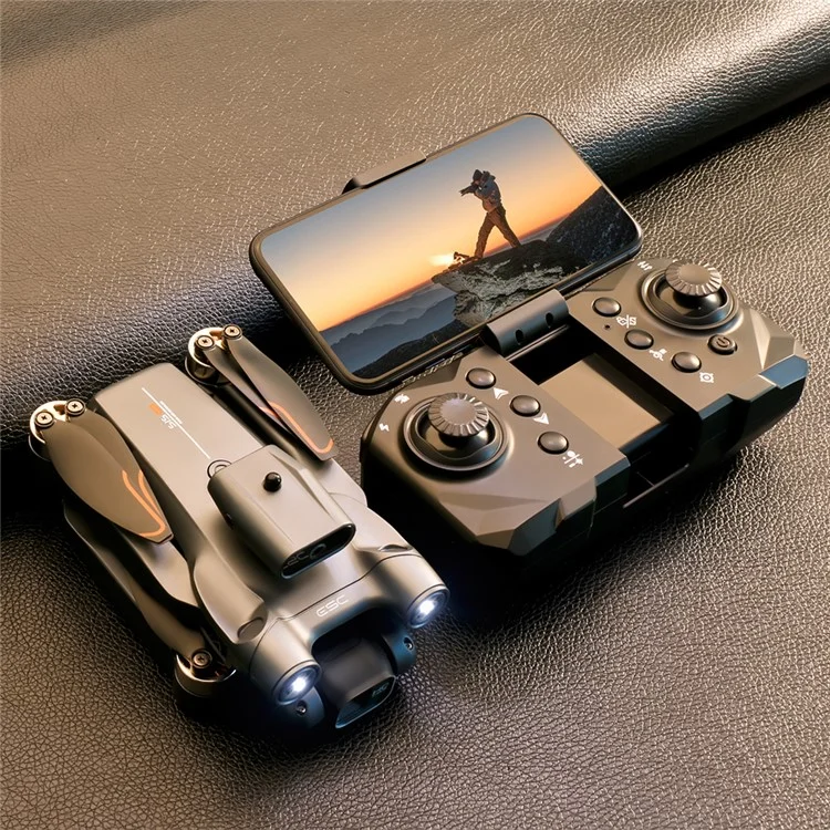 LSRC-S1S 480P Drone RC pieghevole con rilevamento degli ostacoli Fotografia aerea Brushless Aircraft con modalità Headless