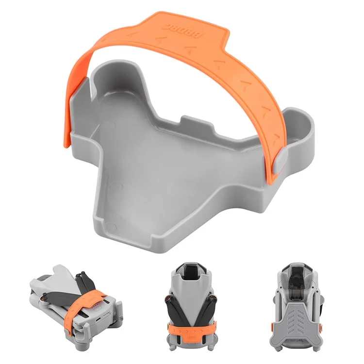 BRDRC BRD9658 For DJI Mini 3 / Mini 3 Pro Drone Propeller Holder Blades Stabilizer Propellers Guard Strap - Orange