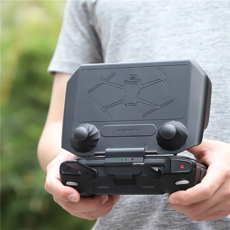 SUNNYLIFE YK558 For DJI RC Pro Remote Control Anti-Scratch Protector Case with Sun Hood Sunshade Sunlight Shelter