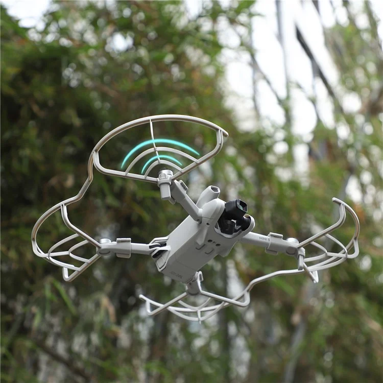 SUNNYLIFE MM3-KC559 Para DJI Mini 3 Protetor de Hélice Protetor de Anel Anti-colisão Liberação Rápida Anti-vibração