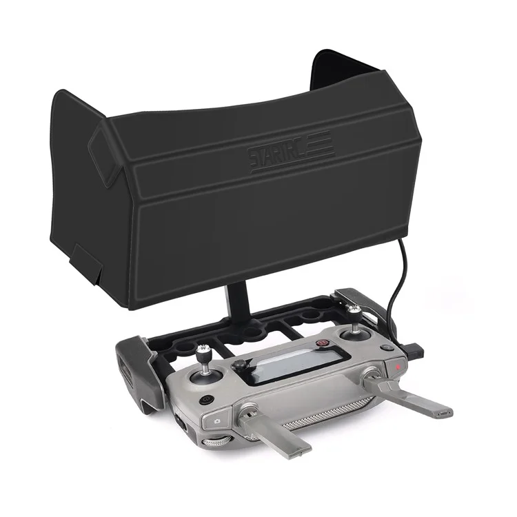 STARTRC 1108860 Für DJI Mini 2 / Mavic Mini / Air 2 Controller Sonnenblende mit Handyhalterung und Tragriemen