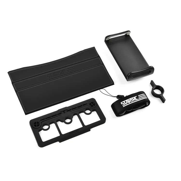 STARTRC 1108860 Für DJI Mini 2 / Mavic Mini / Air 2 Controller Sonnenblende mit Handyhalterung und Tragriemen