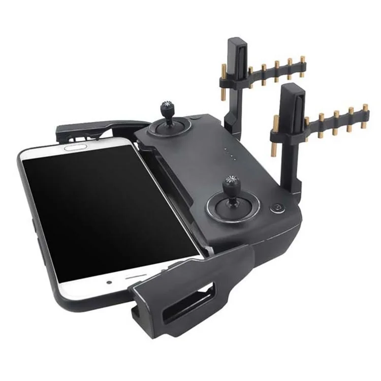 STARTRC 1117271 For DJI Mavic Mini / Mavic Pro / Mavic 2 / Mavic Air / Spark 2Pcs Remote Controller Signal Booster ABS+Pure Copper Yagi Antenna