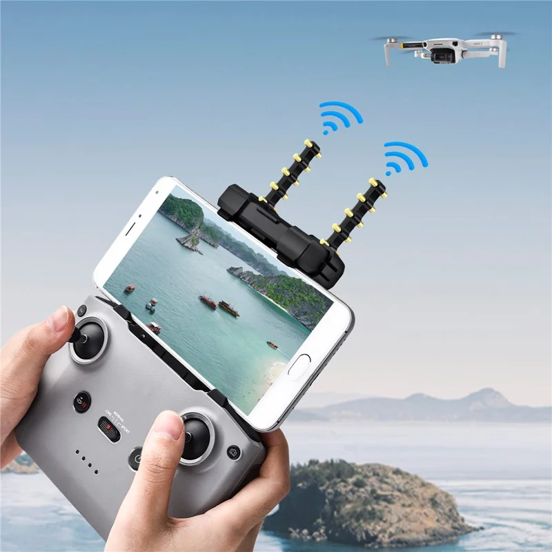 STARTRC 1109116 ABS+Reinkupfer YAGI-Antenne 5,8GHz Signalverstärker Reichweitenverlängerer für DJI Mavic Air 2 / Mini 2