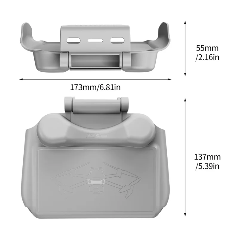 STARTRC 1116380 Sunshade Cover for DJI RC Remote Control with Screen , ABS Sun Hood Protective Cover