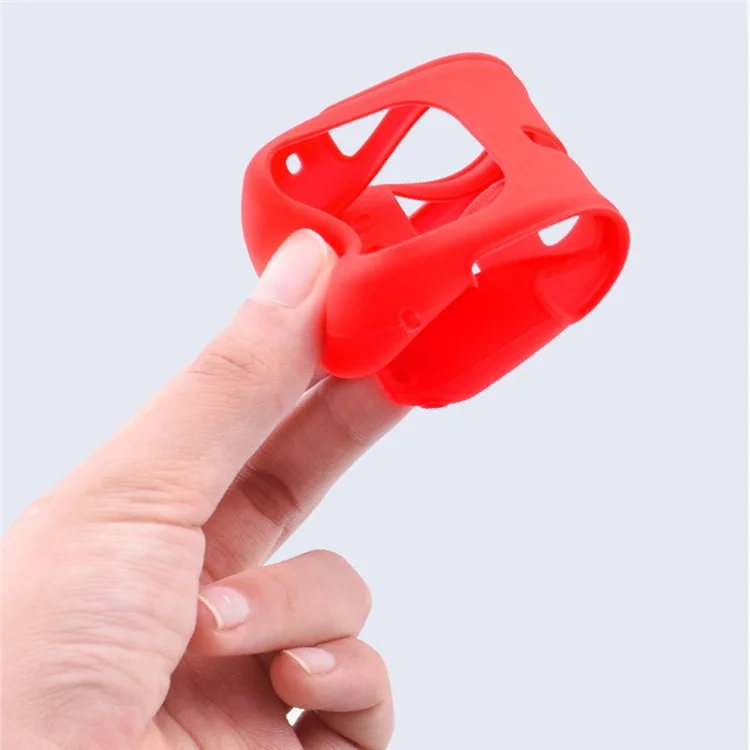 BRDRC Silicone Case für Insta360 X3 Panoramakamera, Kratzschutz, Schutzhülle mit Gurt - Schwarz