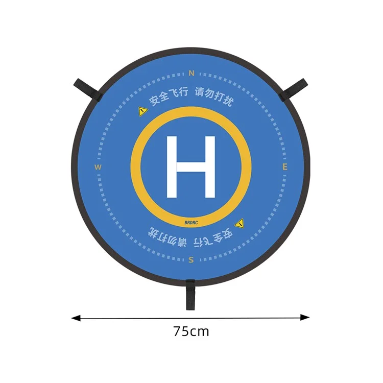 BRDRC Para DJI Mini 3 Pro / Avata / Air 2 75cm Ponta de Pouso Oxford Ploth Double-sides Drone Parking Avental Pad