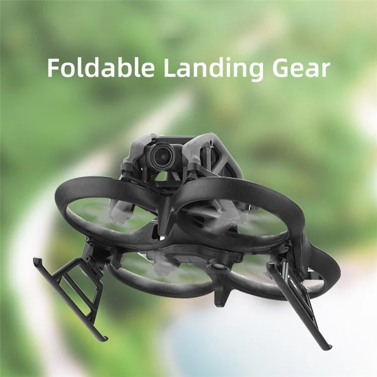BRDRC 1 Ensemble pour Béquille de Décollage Pliable DJI Avata Jambe de soutien Rehaussée en ABS Protecteur Accessoire de Drone 