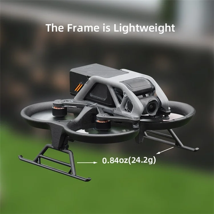 BRDRC 1 Ensemble pour Béquille de Décollage Pliable DJI Avata Jambe de soutien Rehaussée en ABS Protecteur Accessoire de Drone 