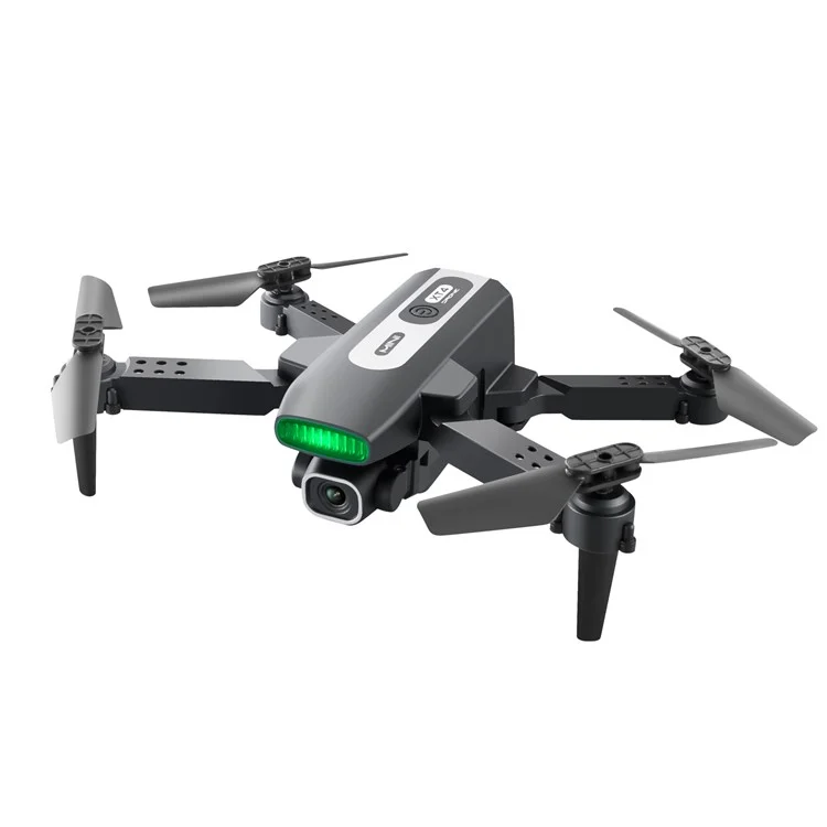 XT4 WiFi FPV Single-Lens RC Quadcopter Foldable 4CH Remote Control LED Mini RC Drone, with 2 Batteries
