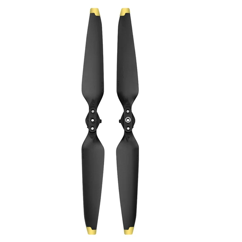 BRDRC 9453 1 Pair For DJI Mavic 3 / Mavic 3 Pro Quick Release Propeller Drone Blade Spare Parts - Gold Edge