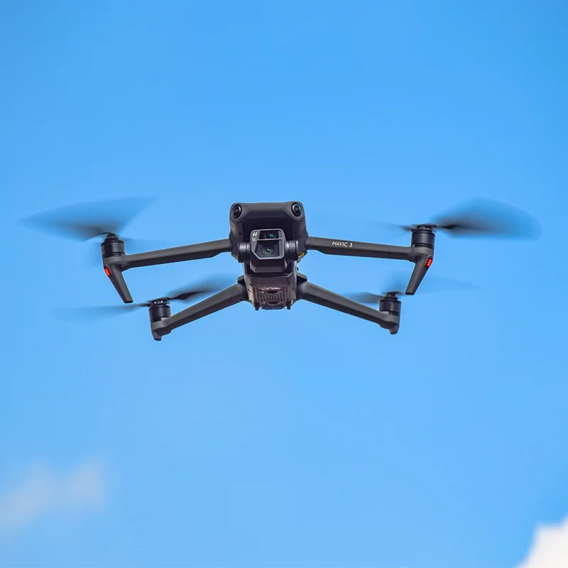 BRDRC 9453 1 Pair For DJI Mavic 3 / Mavic 3 Pro Quick Release Propeller Drone Blade Spare Parts - Gold Edge