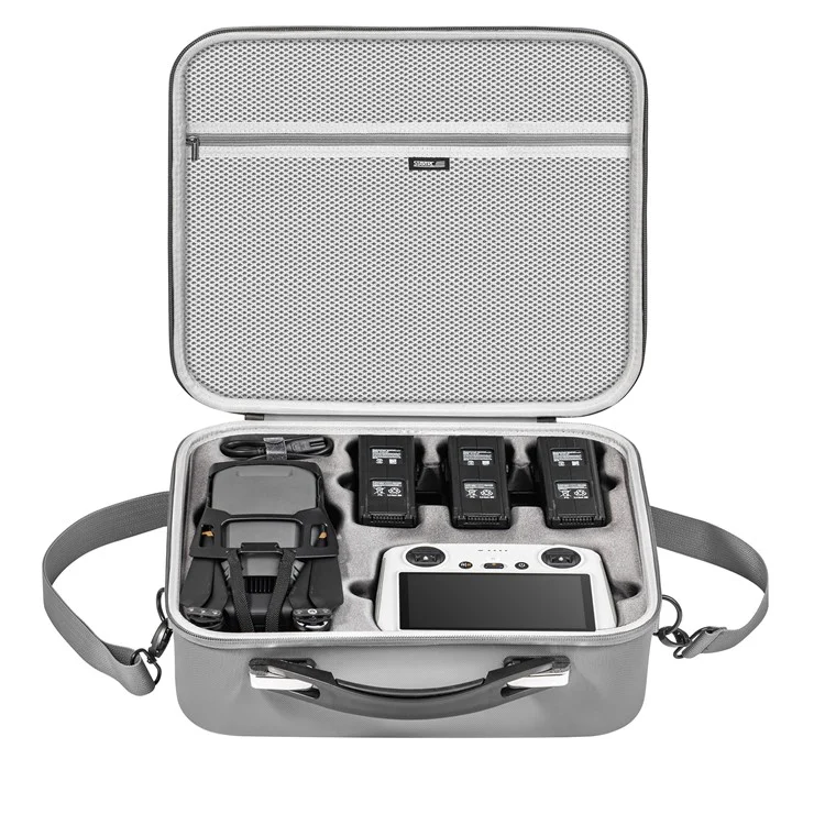 STARTRC 1120523 Pour DJI Mavic 3 Pro RC Quadrocopter Sac de rangement en PU résistant aux chocs Étui de transport RC Drone