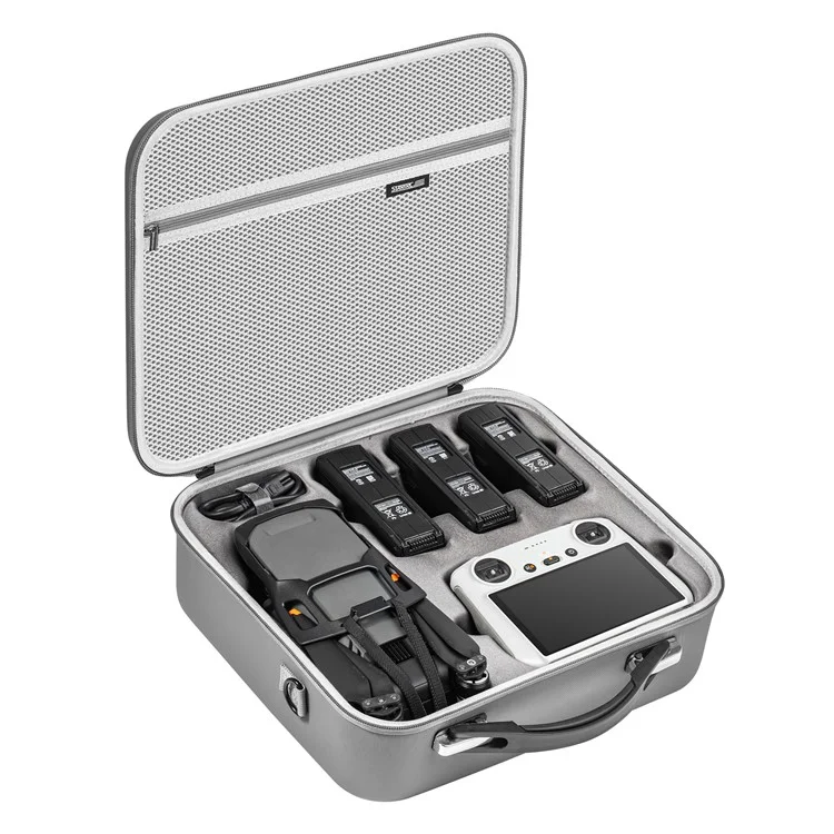STARTRC 1120523 Pour DJI Mavic 3 Pro RC Quadrocopter Sac de rangement en PU résistant aux chocs Étui de transport RC Drone
