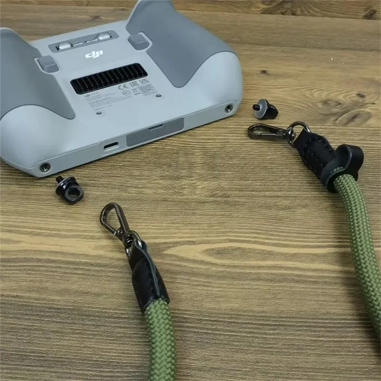 For DJI RC Remote Control with Screen Shoulder Strap Nylon Remote Controller Carrying Lanyard - Green