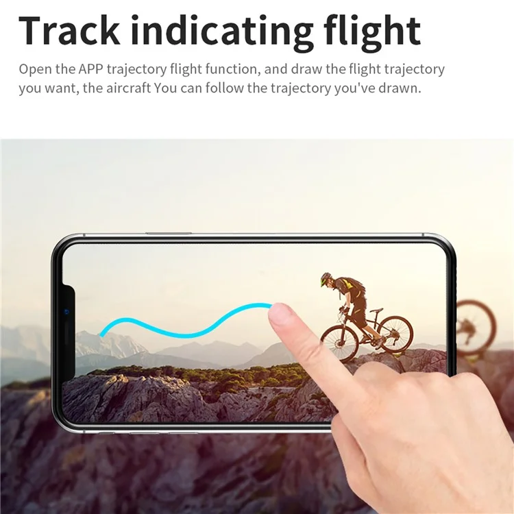 8S RC Drone 1080P Camera Fixed Altitude 4-Axis Aircraft Remote Control ABS Quadcopter with 1 Battery - Red